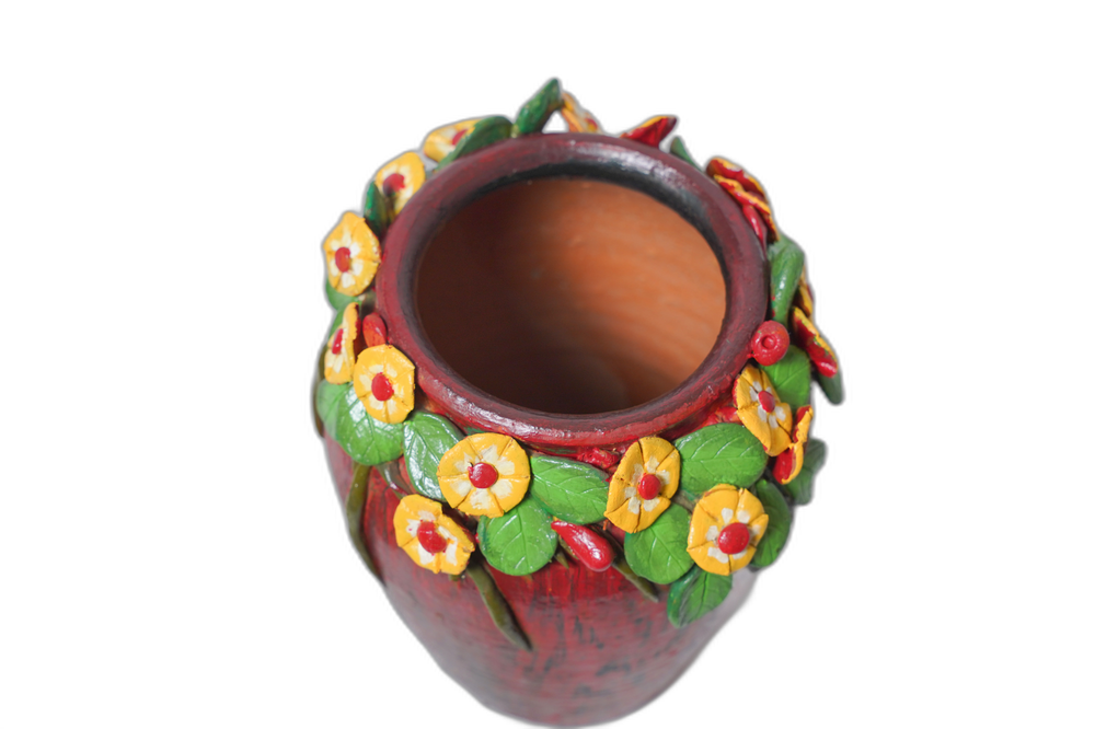 Handmade Medium Round Flower Pot
