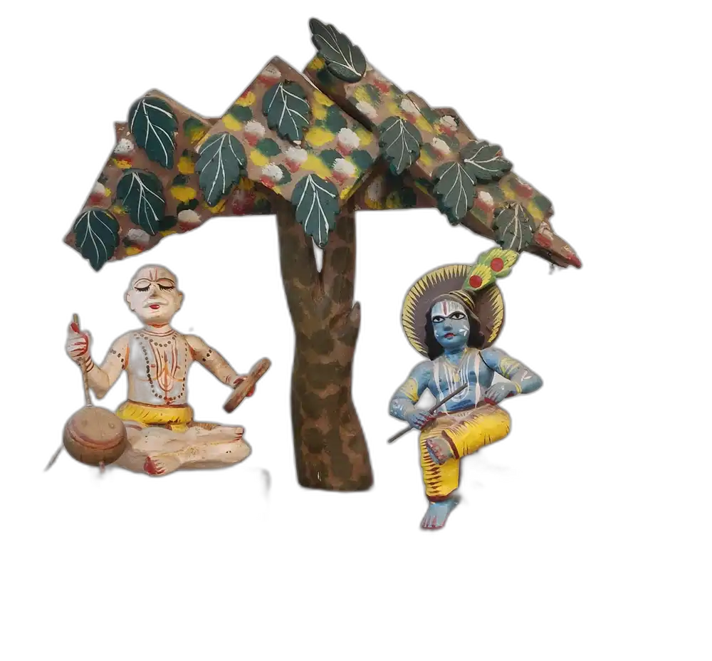 Maha Kavi Bhakt Raj Sur Das With Bal Krishan Gopal
