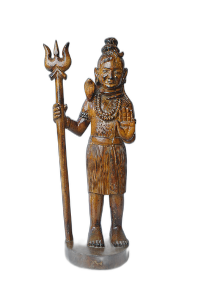 Lord Shiva Wooden Showpiece Home Décor