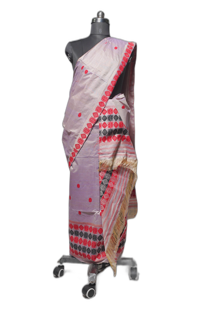 Handmade Toss Cotton Sador Mekhela