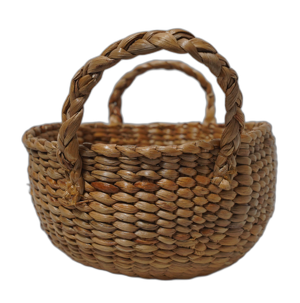 Handmade Water Hyacinth Multi-Purpose Utility Storage Baskets