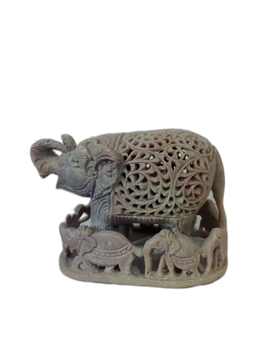 Stone Jali Work- Family