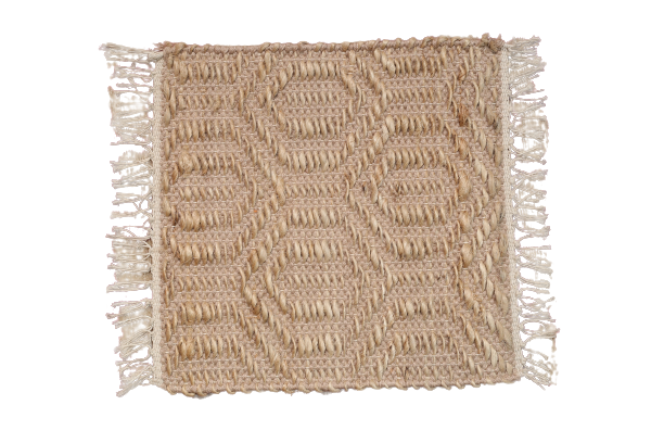 Golden Cotton Hand-Knotted Carpet