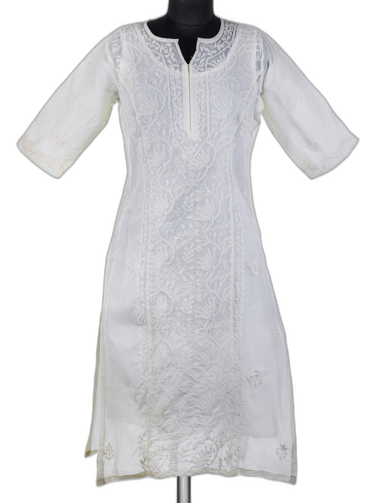 Radiant White Kurti