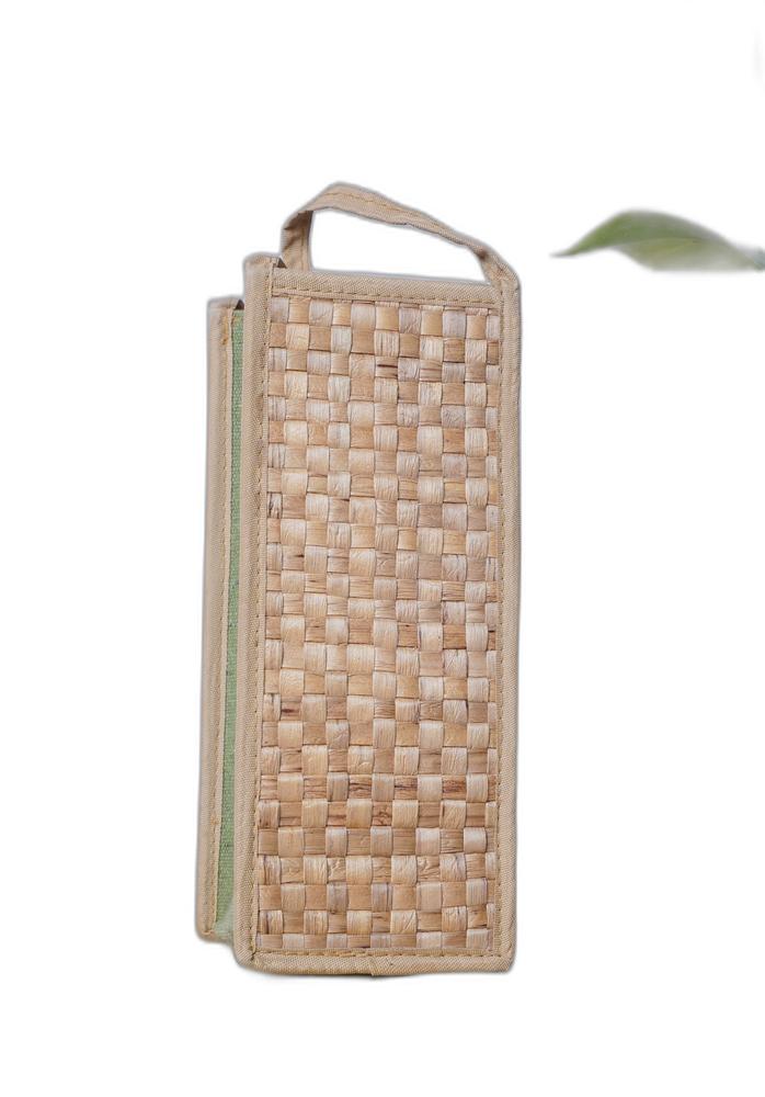 Handmade Water Hyacinth Bottle Bag