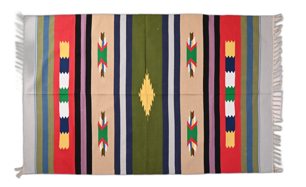 Hand Loom Multi Colour Dari