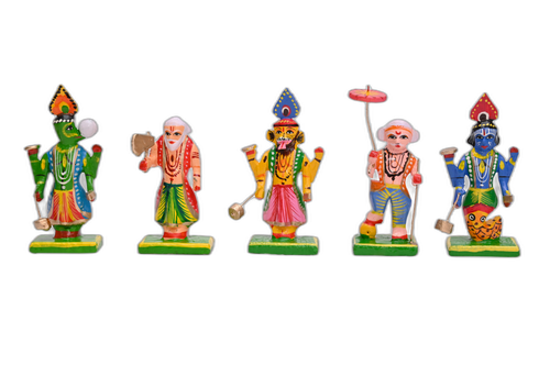 Wooden Dasavatar – Handcrafted Banaras Artefact