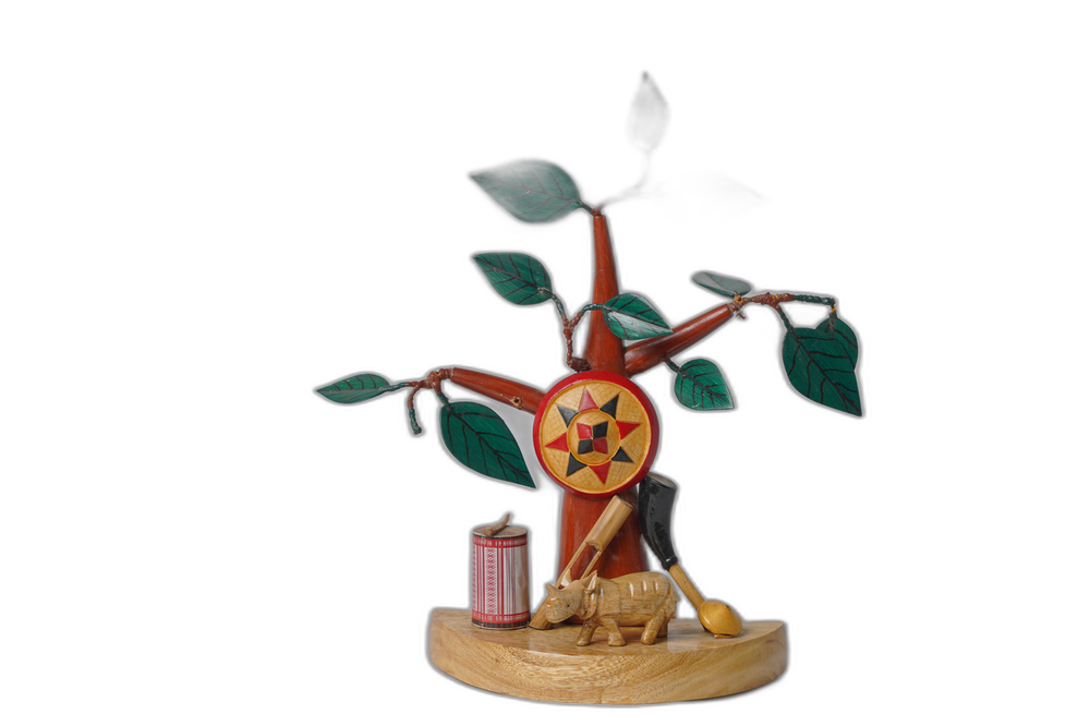 Wooden Artificial Tree Decor
