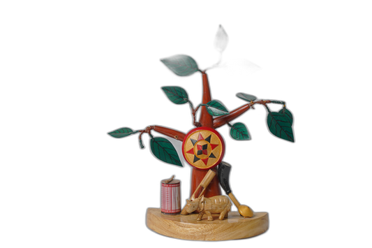 Wooden Artificial Tree Decor