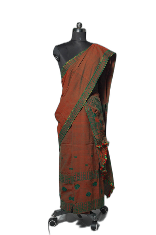 Handmade Pure Masraz Sador Mekhela