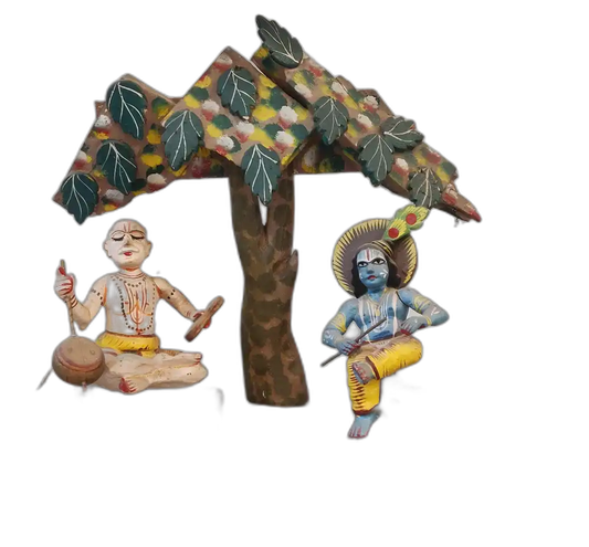 Maha Kavi Bhakt Raj Sur Das With Bal Krishan Gopal