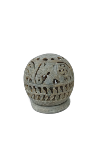 Stone Jali Work- Vapour Pot