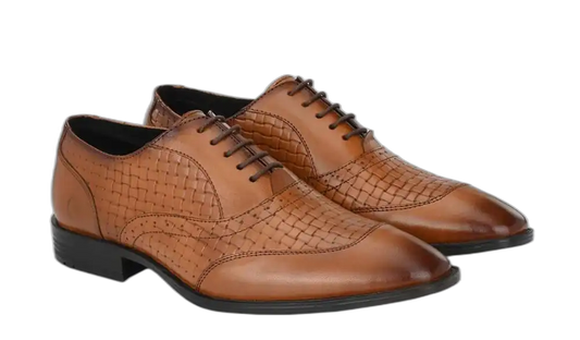 ALBERTO TORRESI TAN FORMAL SHOE FOR MEN