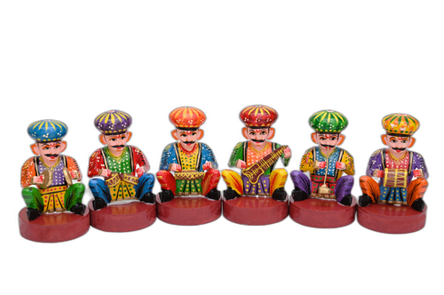 Wooden Musician (Set of 6)
