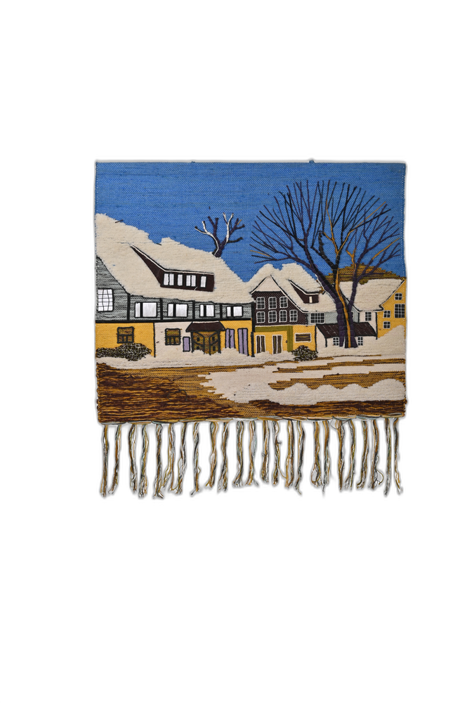 Snow Scenery Wall Hanging