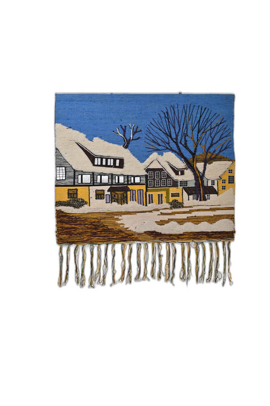 Snow Scenery Wall Hanging