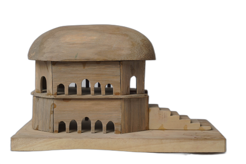 Assamese Ahom Tribe Historical Wooden Building – Rang Ghar