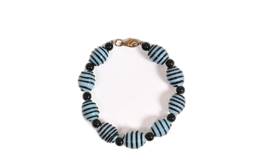 Azure Stripes Bracelet