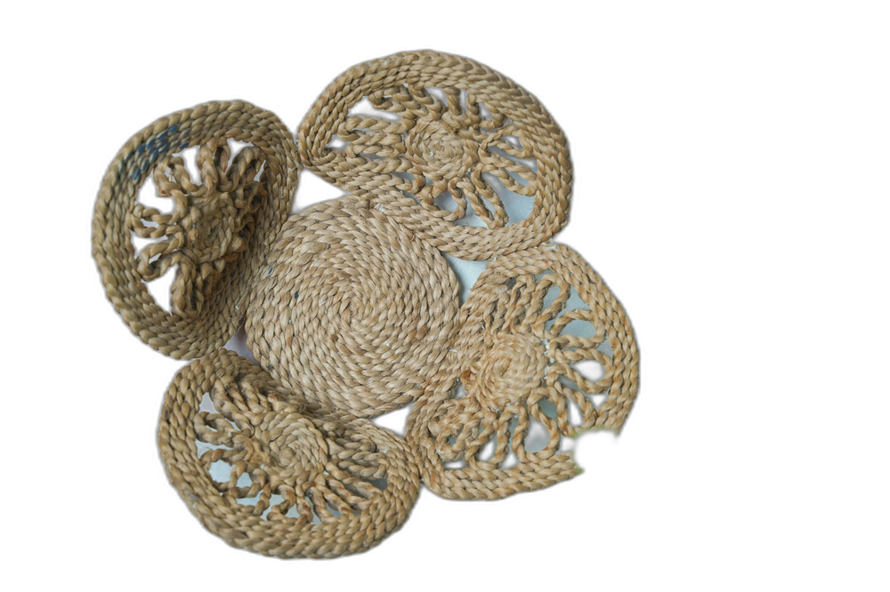 Handwoven Jute Multi-Storage Basket