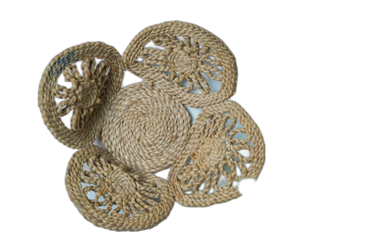 Handwoven Jute Multi-Storage Basket