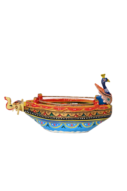 Handcrafted Peacock Boat