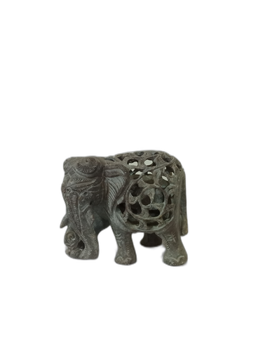 Stone Jali Work- Kaala Pathar Haathi