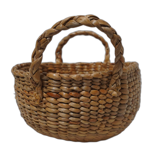 Handmade Water Hyacinth Multi-Purpose Utility Storage Baskets