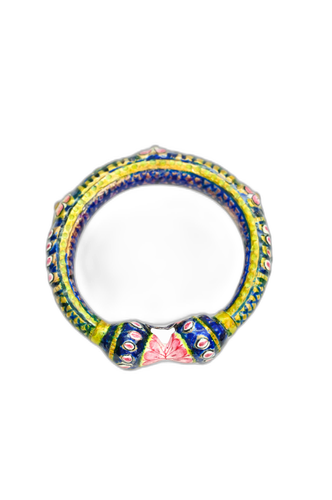 Radiant Gulabi Meenakari Kadaa