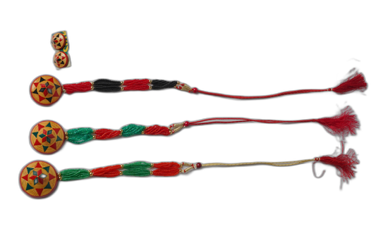 Handmade Wooden Assamese Jewelry