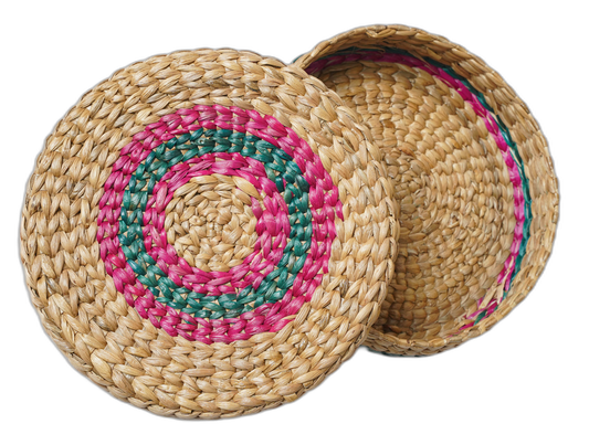 Handmade Water Hyacinth Multi-Purpose Storage Box