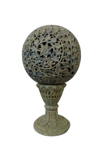 Stone Jali Work- Bowl and stand