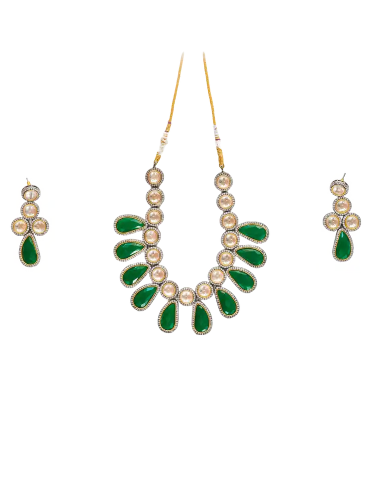 Polki Necklace Set