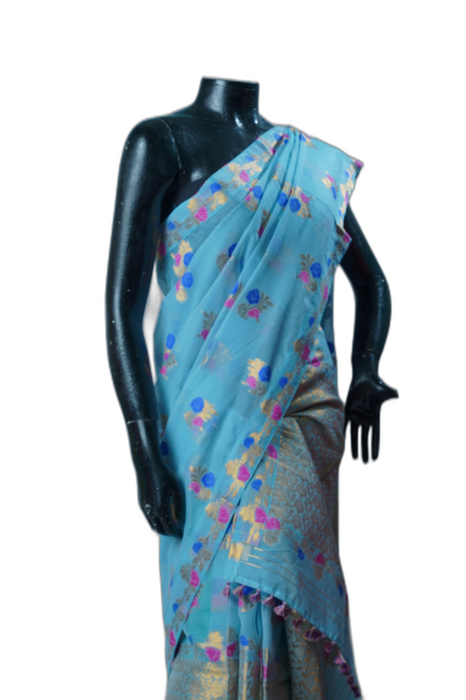 Dei Nuni Mekhela Sador – Bright Blue