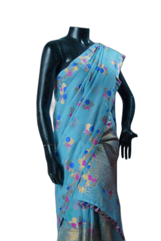 Dei Nuni Mekhela Sador – Bright Blue