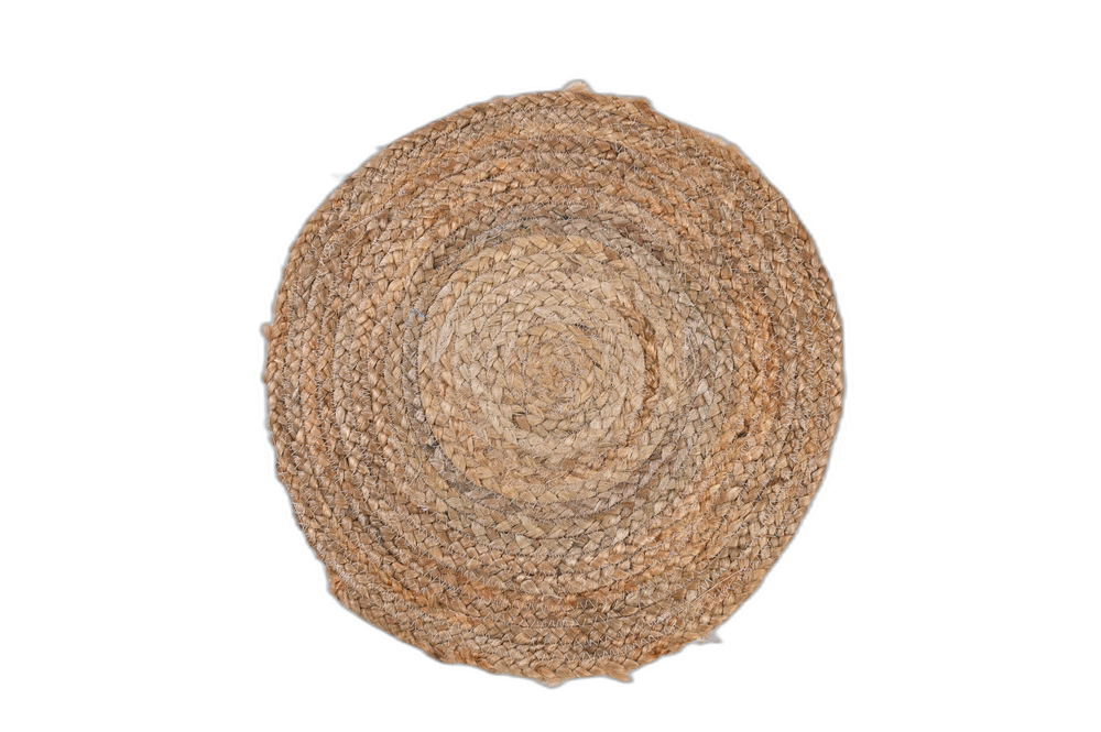 Rustic Jute Welcome Mat