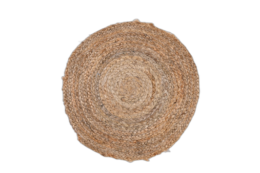 Rustic Jute Welcome Mat