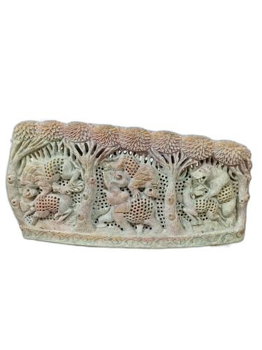 Stone Jali Work- Forest Lamp