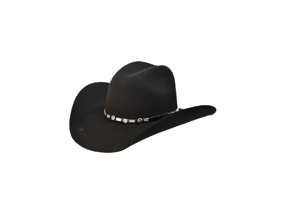 EXCLUSIVE AUSTIN TEXAS COUNTRY WESTERN FELT HAT BLACK