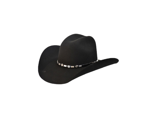 EXCLUSIVE AUSTIN TEXAS COUNTRY WESTERN FELT HAT BLACK