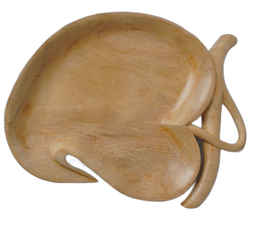 Wooden Tray for home utensil mango shape