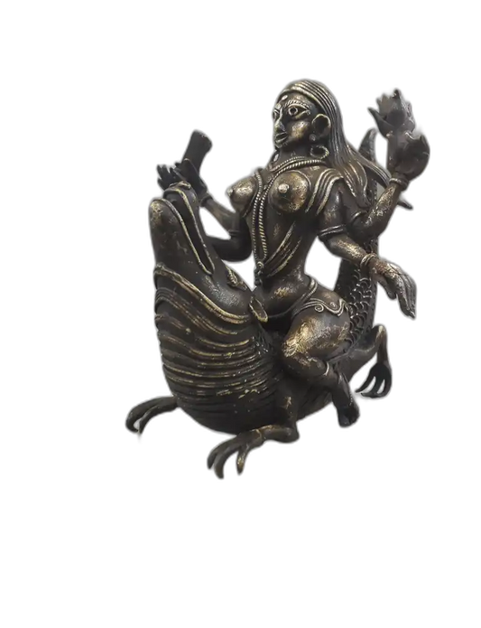 Goddess Ganga Artist Nittai Karamkar At