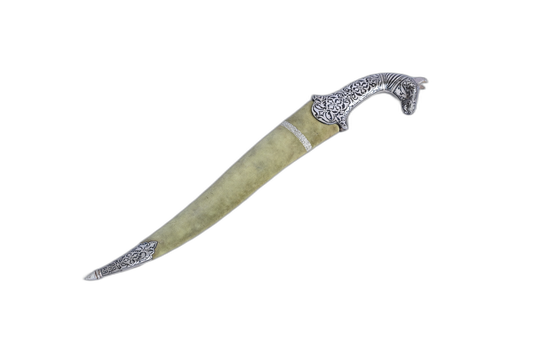 Handmade Koftgiri Damascus Dagger