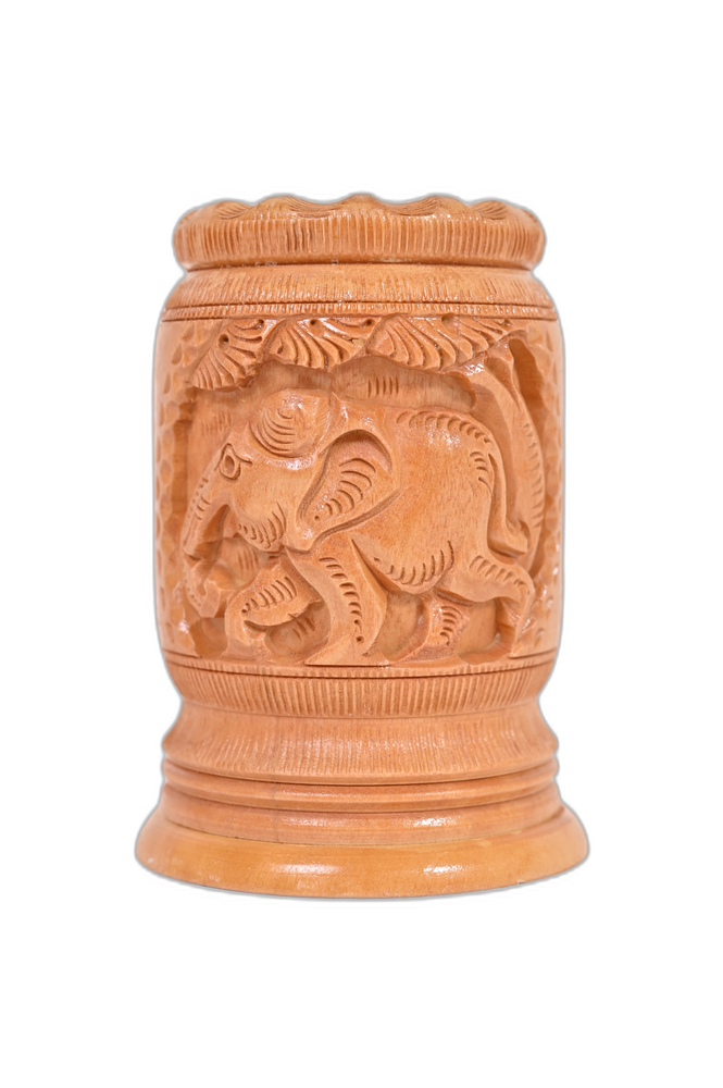 Double Elephant Pen Stand