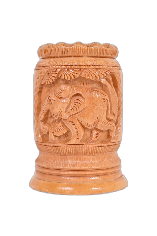 Double Elephant Pen Stand