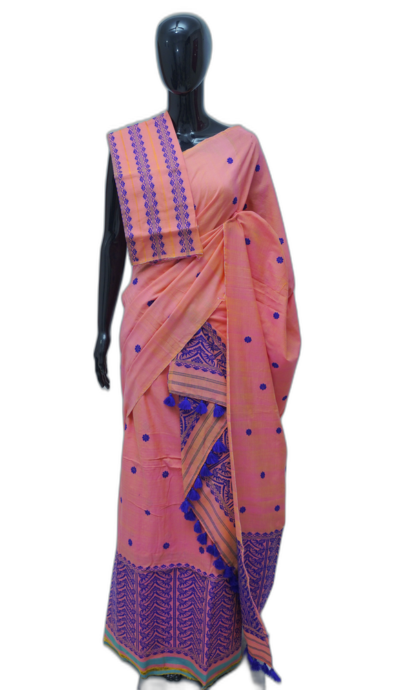Toss by Cotton Mekhela Sador – Pink