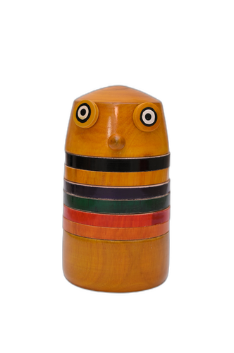 Handcrafted Wooden Owl Coaster Set – Banaras Art