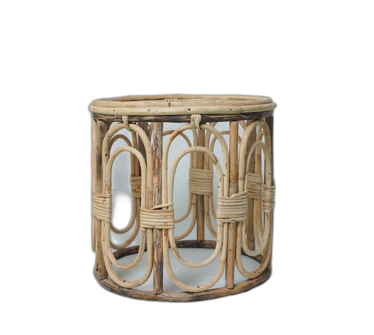 Small Cane Table Top / Stool
