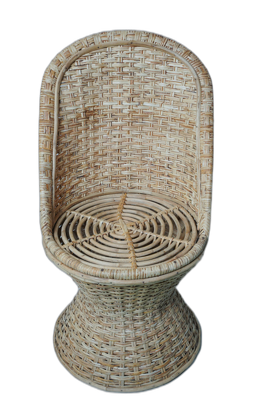 Cane Chair with Back Rest
