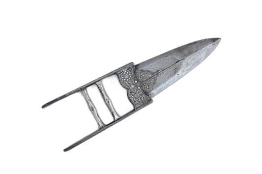 Handcrafted Tiger Knife with Koftgiri Detailing
