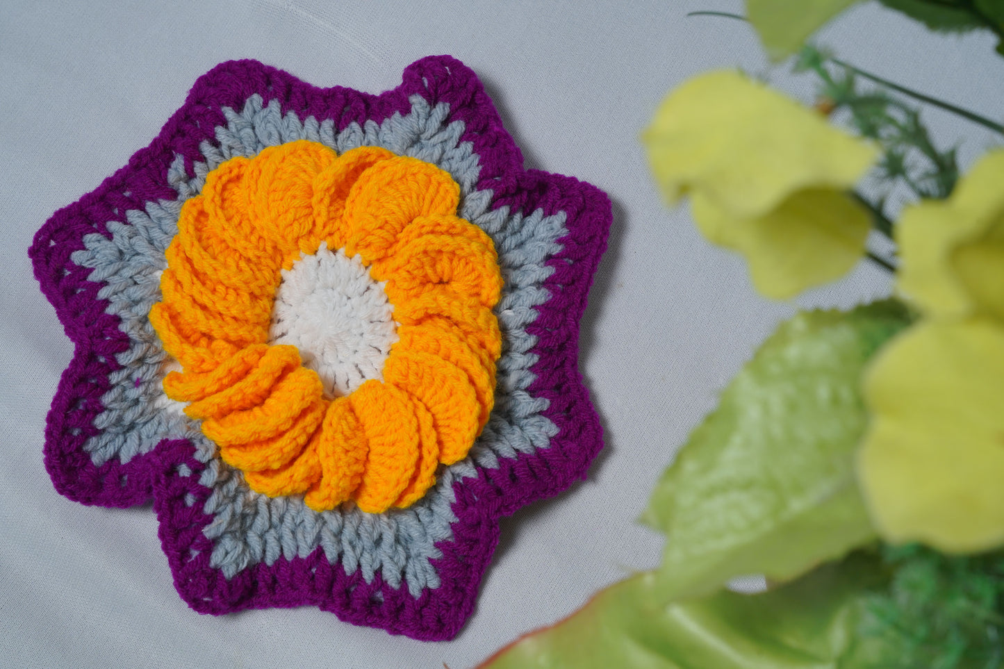 Hand Crochet Small Table Mat